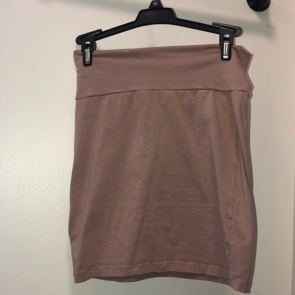Pencil skirt.